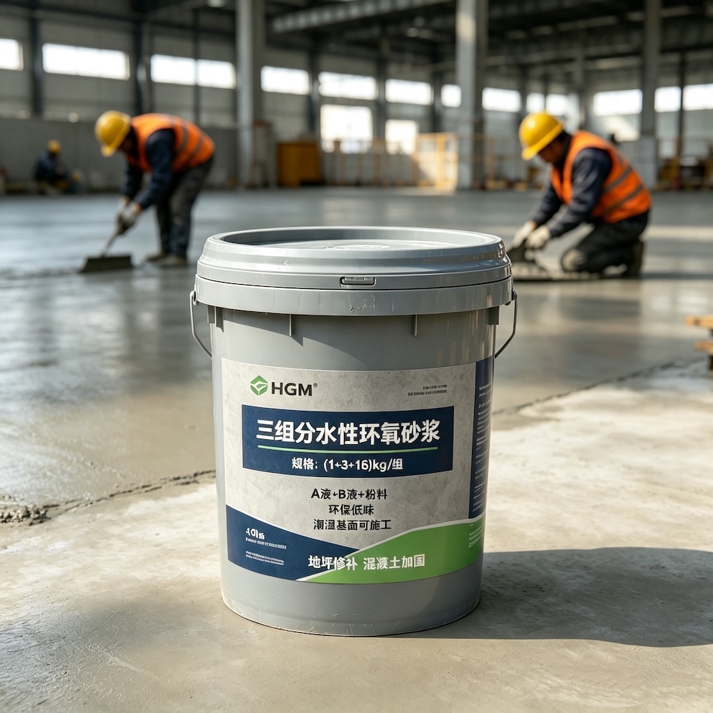 京口三组份水性环氧砂浆